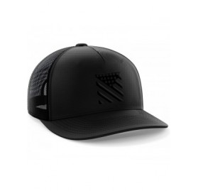 Baseball Caps American Flag Snapback Hat - Embossed Logo American Cap for Men Women Sports Outdoor - Phantom Crest - CU18GTW4...
