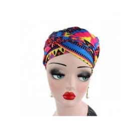 Headbands Easy Wearing African Head Wrap-Long Scarf Turban Shawl Hair Bohemian Headwrap - 001-Colour07 - C618OX85EIK $12.62