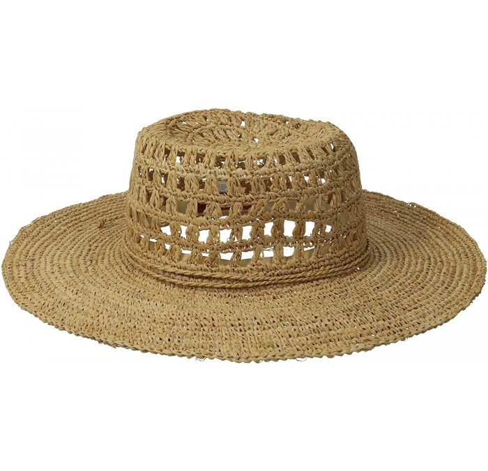 Sun Hats Womens Floppy - Natural - C9116AW3NHP $41.76