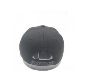 Baseball Caps 3D Embossed/Embroidery Letters Baseball Cap - Flat Visor Adjustable Snapback Hats Blank Caps - Pdank-gray&black...