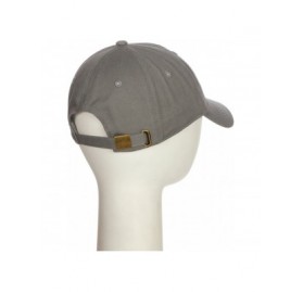 Baseball Caps Custom Hat A to Z Initial Letters Classic Baseball Cap- Light Grey White Black - Letter U - C918NN7K3HG $25.42