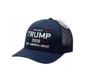 Baseball Caps Trump 2020 Keep America Great Snapback Navy/Navy - CU18K2AMCSL $32.49