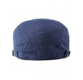 Newsboy Caps Flat Cotton Newsboy Cap Ivy Gatsby Cabbie Hats for Men Women - Army Green - CN18SW4M3XK $9.90