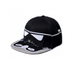 Baseball Caps Star Wars Stormtrooper Snapback Baseball Cap Hat Black - C2129BD5ZTJ $15.19