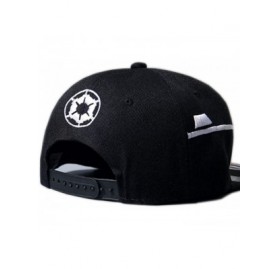 Baseball Caps Star Wars Stormtrooper Snapback Baseball Cap Hat Black - C2129BD5ZTJ $15.19