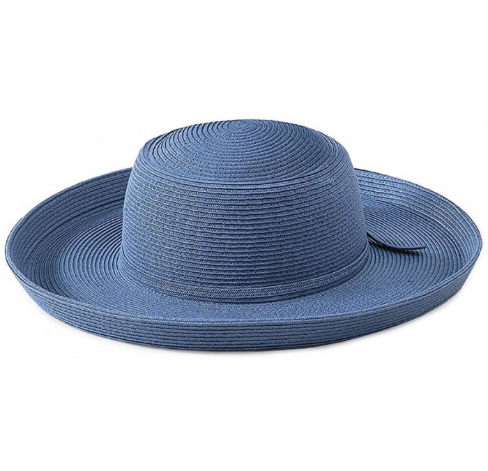 Sun Hats Women's Classic Large Brim Hat - One Size - Cornflower - CN118HQK6T1 $23.76
