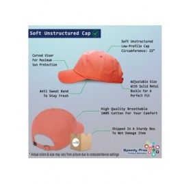 Baseball Caps Custom Soft Baseball Cap Best Captain Ever Embroidery Dad Hats for Men & Women - Coral - C318AALD5T6 $14.38