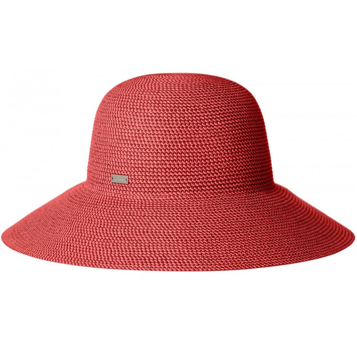 Sun Hats Women's Gossamer Sun Hat - True Red - CU11VZAXH4L $65.52