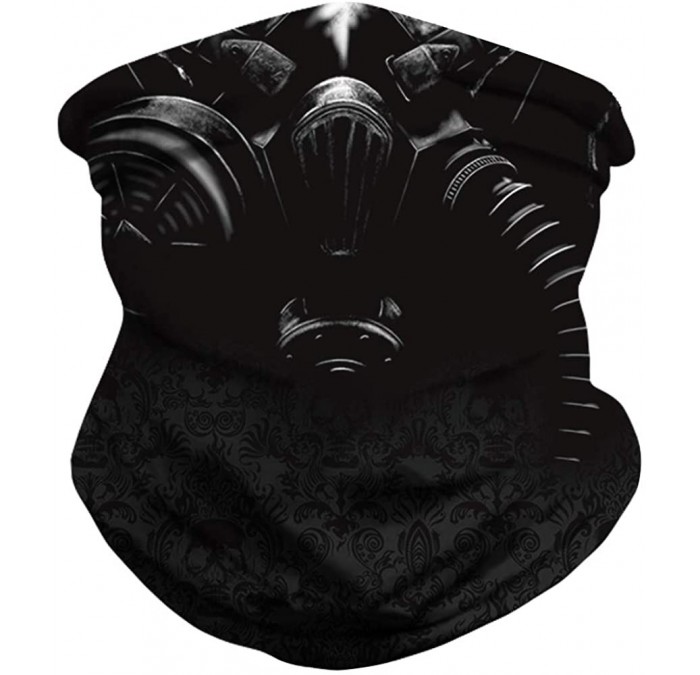 Balaclavas Bandanas Rave 3d Print Face Mask Cover Outdoors Protect from Dust Sun Wind Balaclava Headband for Unisex - CQ197A4...