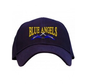 Baseball Caps U.S. Navy Blue Angels Embroidered Pro Sport Baseball Cap - A Navy - CV180SQEC30 $19.74