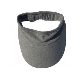 Visors Elastic Sun Hat Visors Hat for Women Men in Outdoor Sports Jogging Running Tennis - Black - CX18E8SURQ9 $16.43