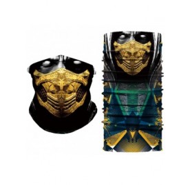 Balaclavas Cat Print Face Mask- Rave Bandana- Neck Gaiter- Scarf- Summer Balaclava for Dust Wind UV Protection - Dgn - CO197Z...