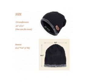Skullies & Beanies Winter Hats for Women & Men Slouchy Beanie Skull Caps Warm Snow Ski Knit Hat Cap - Burgundy - CM12NV37P1Q ...