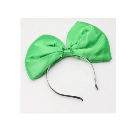 Headbands Women Huge Bow Headband Cute Bowknot Hair Hoop for Halloween Cosplay - Green - C4186U6OTX5 $13.31