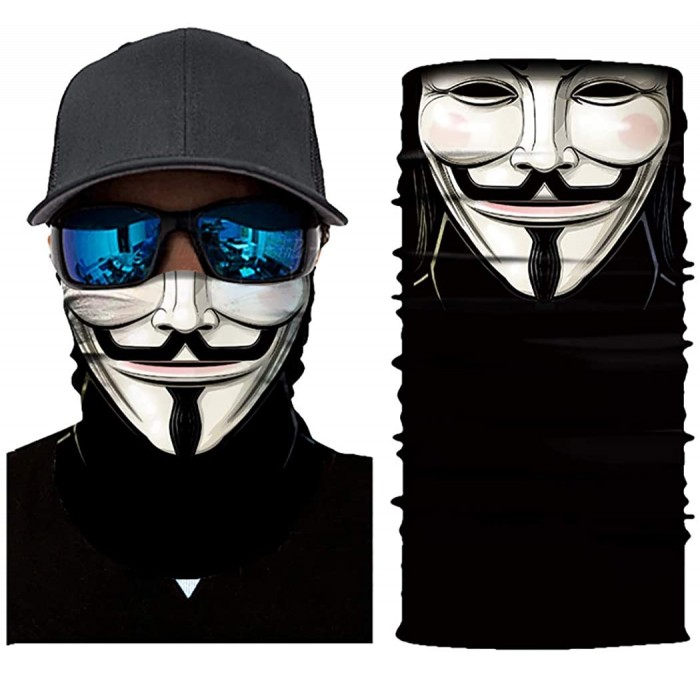 Balaclavas Seamless Face Mask Neck Gaiter UV Protection Windproof Face Mask Scarf - Mask C - CW194KZCE7K $19.88