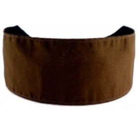 Headbands Hot Cocoa Brown- Delicate Foliage Over Black- Pure Black - CU114BMG7P7 $14.76