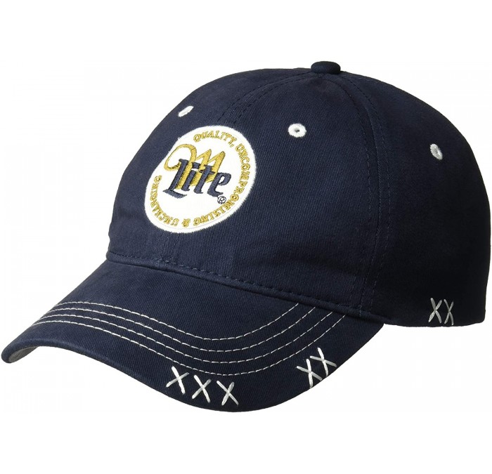 Baseball Caps Women's Lite Twill Adjustable Baseball Cap- Navy- One Size - C118IC0RH5Z $29.30