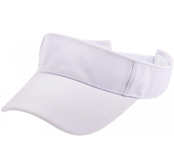 Sun Hats Thicker Sweatband Adjustable Cycling - B-white - CP18UAMAUHN $19.11