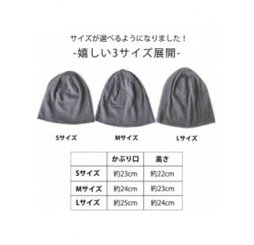 Skullies & Beanies Mens Organic Cotton Beanie - Womens Slouchy Knit Hat Made in Japan - Purple - CR1959M9K8I $44.68