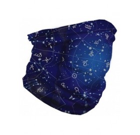 Balaclavas Bandanas Balaclava Neck Gaiter with Carbon Filter- UV Protection Face Cover for Hot Summer - Blue Constellation - ...