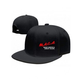 Baseball Caps MAGA Base-Ball Cap & Hat for Men or Women - Black - C818S5M99AE $15.81