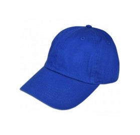 Baseball Caps Cotton Classic Dad Hat Adjustable Plain Cap Polo Style Low Profile Unstructured 1400 - Royal - CP12O5ST55R $11.95