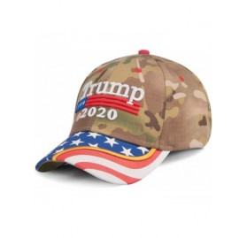 Baseball Caps Donald Trump 2020 Hat Keep America Great Embroidered MAGA USA Adjustable Baseball Cap - F-4-camo - C318XD80H3H ...
