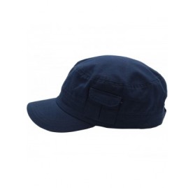 Baseball Caps Cadet Army Cap - Military Cotton Hat - Navy2 - CP12GW5UV9N $18.06
