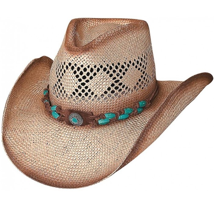 Cowboy Hats Terri Clark Montecarlo YOU ARE EASY ON THE EYES Straw Western Cowboy - CW118GGQ9UH $118.86