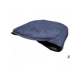 Newsboy Caps Classic Styling Street Easy Corduroy Driving Cap with Quilted Lining - Navy - CL18Z8NMZ08 $17.59