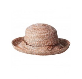 Sun Hats Women's 3-Inch Brim Ultrabraid Kettle-Brim Sun Hat - Rust - CN126ATCKVR $33.36