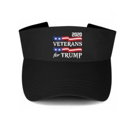 Visors Veterans Adjustable Cycling Running - Veterans for Trump-3 - CB18ZDGUWGQ $16.70