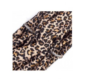 Headbands Leopard Headbands Hairbands Headband Bandanas - Red - CL18WY2SAAX $23.46