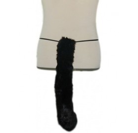 Headbands Party Cosplay Costume Fox Ears Faux Fur Hair Hoop Headband + Tail Set - A11 Black - CM186AS3O79 $23.38