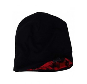 Skullies & Beanies Slouch Beanie Hat for Men Women Summer Winter B010 - Red - CI18WWSW7IZ $10.92