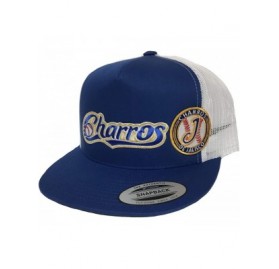 Baseball Caps Charros de Jalisco 2 Logos Hat Royal White mesh - CL18OYDES6M $32.79