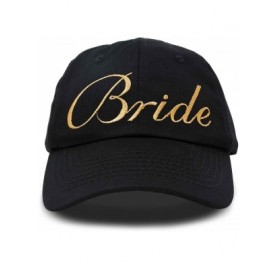 Baseball Caps Bachelorette Party Bride Hats Tribe Squad Baseball Cotton Caps - Black - CU180CH2X34 $9.58