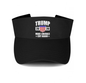 Visors Trump 2020 Men's/Women's Top Level No-top Sun Visor Hat Cool Hats - Trump 2020-13 - CU18WZ7CAHY $19.47