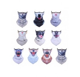 Balaclavas Unisex 3D Prints Animal Pattern Half Face Mask Neck Gaiter Warmer Scarf for Outdoor Sports - A02 - CN186RC6SR9 $11.81