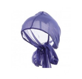Headbands Large Satin Wrap - Purple - C6120ZR0JO1 $11.33