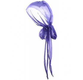 Headbands Large Satin Wrap - Purple - C6120ZR0JO1 $11.33