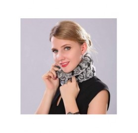 Skullies & Beanies Rabbit Fur Headband Elastic Winter Neck Warmer Fur Ring Cowl Scarf for Women Girls - 4 - CO18LZ9S93R $13.28