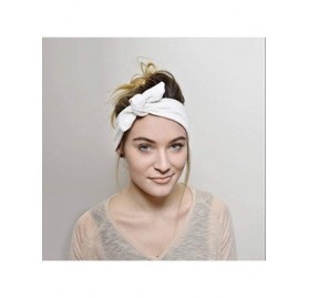 Headbands 8 Pack Headbands for Women Yoga Hairbands Vintage Criss Cross Knot Head Wrap - 8 Pack F - CX18YHLASSX $16.00
