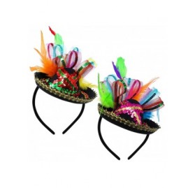 Headbands Sequined Sombrero Headbands supplies sombreros - CU1982AX6SU $21.86