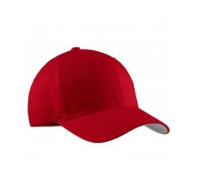 Baseball Caps New Flexfit Cap Red-S/M - C9111YNN3R1 $9.48