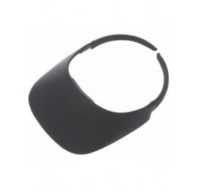 Visors Original Size Print Sport Sun Visor - Shimmer Black - C0124WDKG3D $13.25
