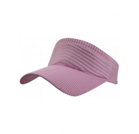 Baseball Caps Womens Summer Quick-Dry Mesh Empty Top Golf Stretchy Sun Baseball Visor Hat Cap - Pink - CO18H37ELK6 $7.99