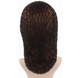 Skullies & Beanies Women Soft Rayon Snood Hat Hair Net Crocheted Hair Net Cap Mix Colors Dropshipping - Fw-12-beige - CM18S23...