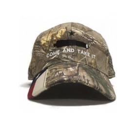 Baseball Caps Come and Take It Cannon Realtree Xtra Cap Hat Texas Flag - CK189A3A2U8 $17.41