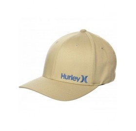 Baseball Caps Men's One & Only Corp Flexfit Perma Curve Bill Baseball Hat - Khaki - CU187MTOG6C $31.25